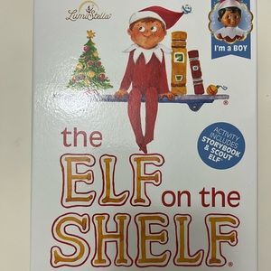 Elf on a shelf brown boy